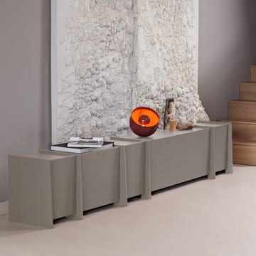Tv-bänk Brock 102 cm - Varmgrå - Möbler - Tv möbel & mediamöbel - TV bänk & mediabänk