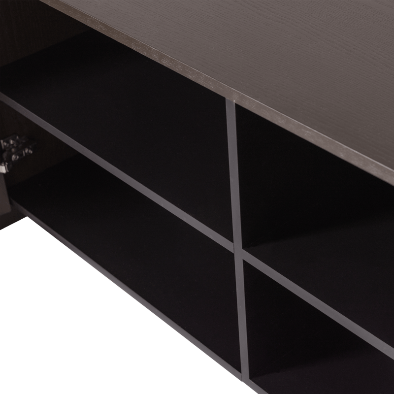 Tv-bänk Brock 200 cm - Mellanbrun - Möbler - Tv möbel & mediamöbel - TV skåp