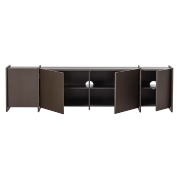 Tv-bänk Brock 200 cm - Mellanbrun - Möbler - Tv möbel & mediamöbel - TV bänk & mediabänk