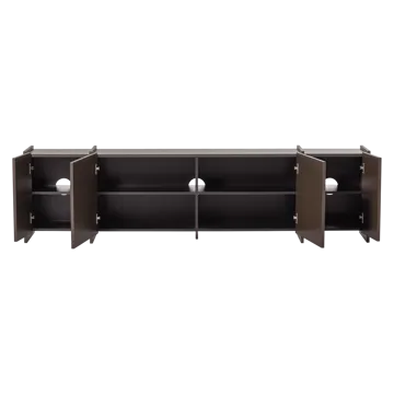 Tv-bänk Brock 200 cm - Mellanbrun - Möbler - Tv möbel & mediamöbel - TV bänk & mediabänk