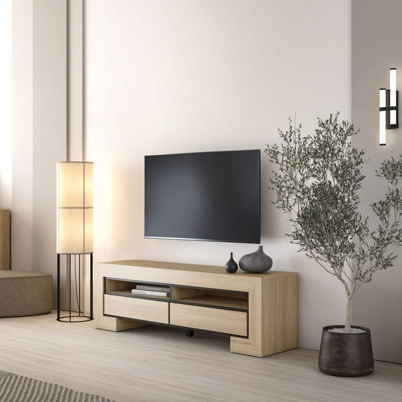 Tv-bänk Cuba II med 2 Lådor - Möbler - Tv möbel & mediamöbel - TV bänk & mediabänk