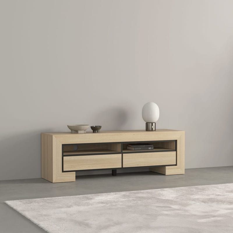 Tv-bänk Cuba II med 2 Lådor - Möbler - Tv möbel & mediamöbel - TV bänk & mediabänk