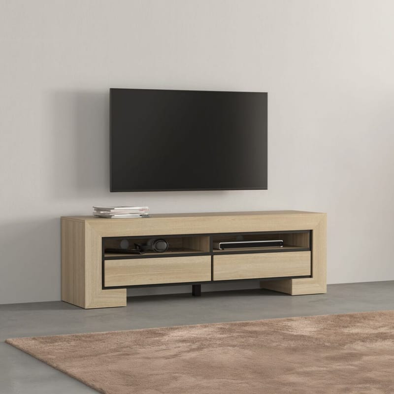 Tv-bänk Cuba II med 2 Lådor - Möbler - Tv möbel & mediamöbel - TV bänk & mediabänk