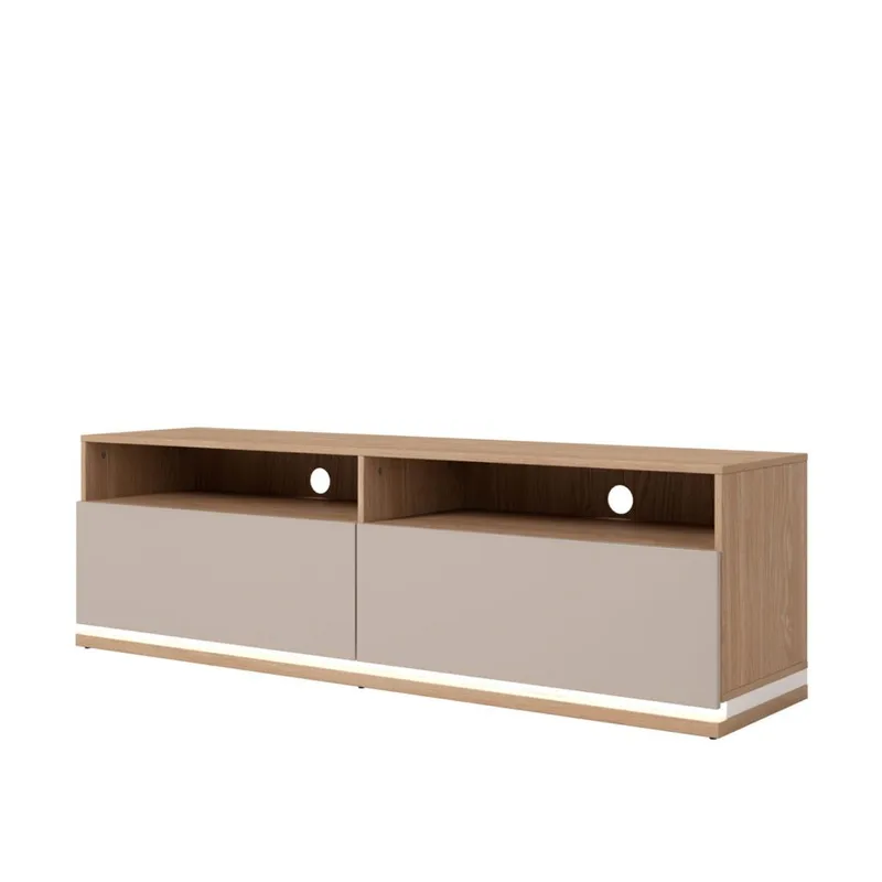 Tv-bänk Dore med 2 lådor, undefined