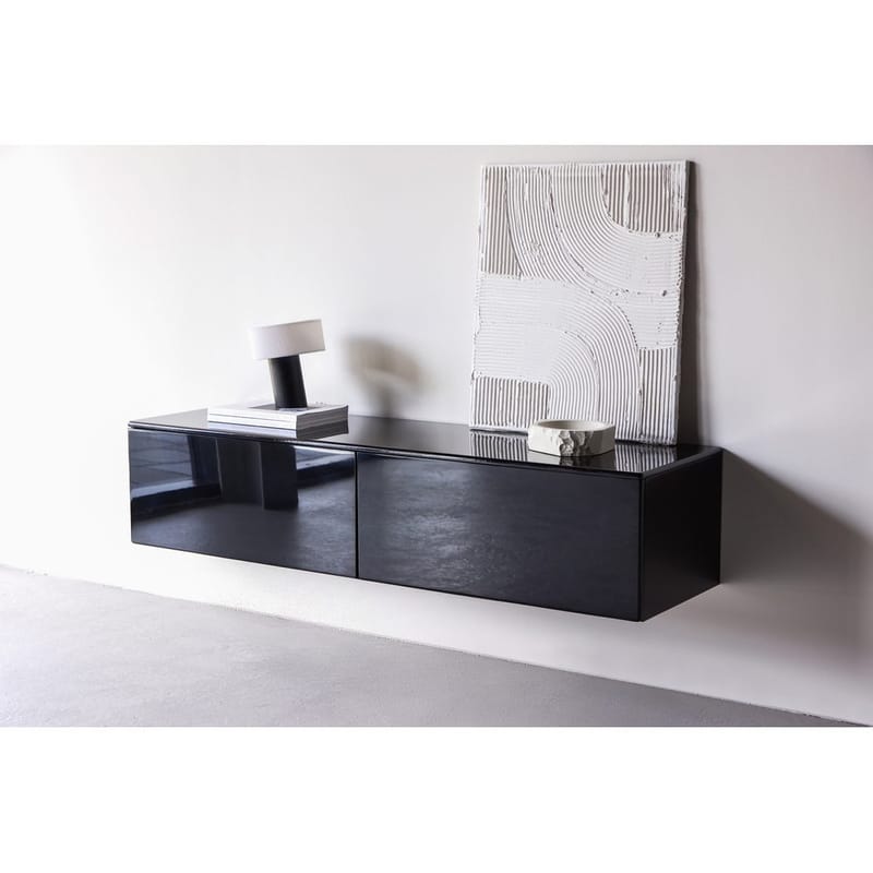 TV-bänk Fristad - Svart - Möbler - Tv möbel & mediamöbel - TV bänk & mediabänk