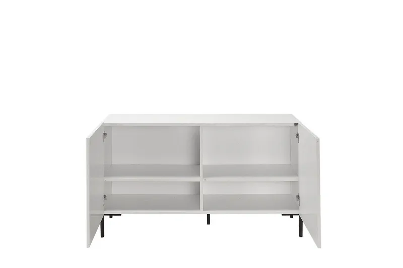 TV-bänk Galnor Almasi / Vit - Almasi / Vit - Möbler - Tv möbel & mediamöbel - TV bänk & mediabänk