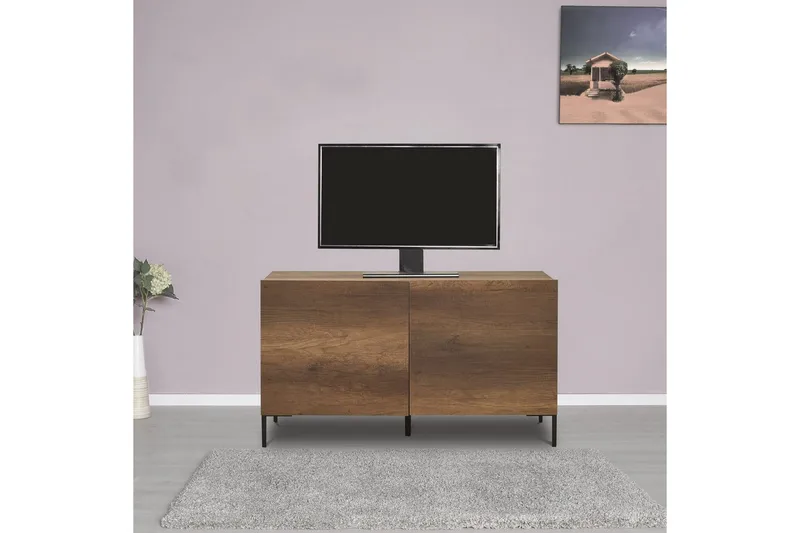 TV-bänk Galnor Valnöt - Oslo Valnöt - Möbler - Tv möbel & mediamöbel - TV bänk & mediabänk