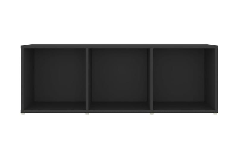 TV-bänk grå 107x35x37 cm spånskiva - Grå - Möbler - Tv möbel & mediamöbel - TV bänk & mediabänk