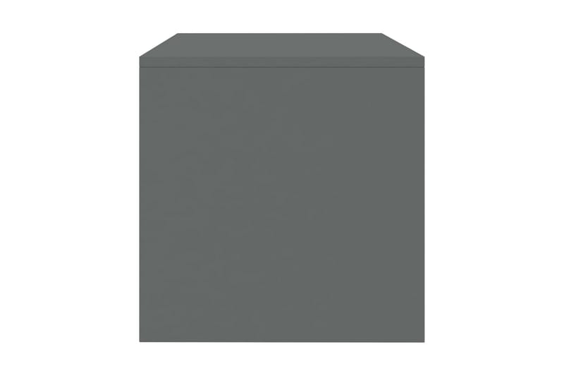 TV-bänk grå 120x40x40 cm spånskiva - Grå - TV bänk & mediabänk