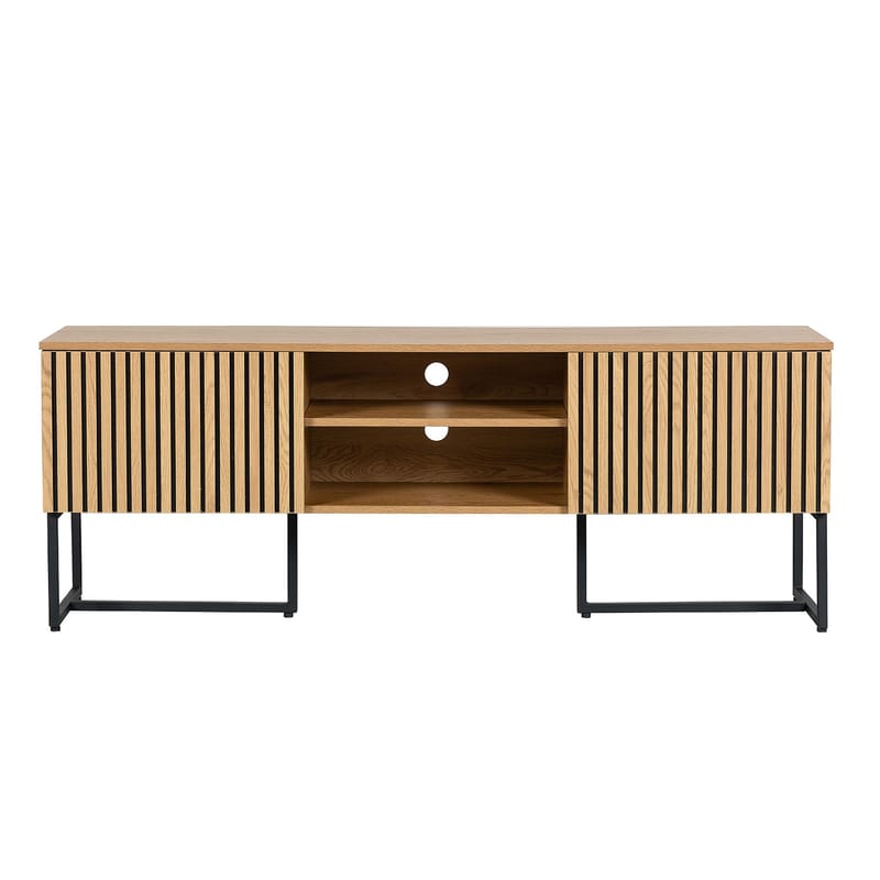 TV-bänk Hampton 160x40x60 cm Melamin - ekbark - Möbler - Tv möbel & mediamöbel - TV bänk & mediabänk