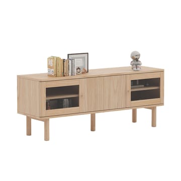 TV-bänk Hansen melamin 140x40x55 cm - ek - Möbler - Tv möbel & mediamöbel - TV bänk & mediabänk