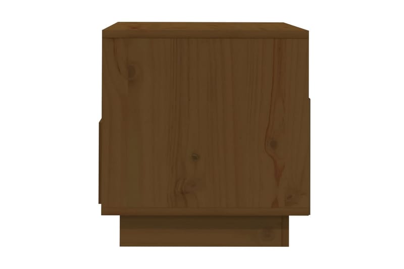 Tv-bänk honungsbrun 60x35x37 cm massiv furu - Brun - Möbler - Tv möbel & mediamöbel - TV bänk & mediabänk