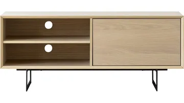 TV-bänk Junionne 120x42x50 cm - Ek - Möbler - Tv möbel & mediamöbel - TV bänk & mediabänk