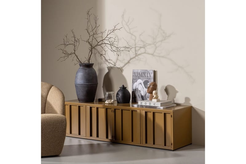 TV-bänk Level - Honungsgul - Möbler - Tv möbel & mediamöbel - TV bänk & mediabänk