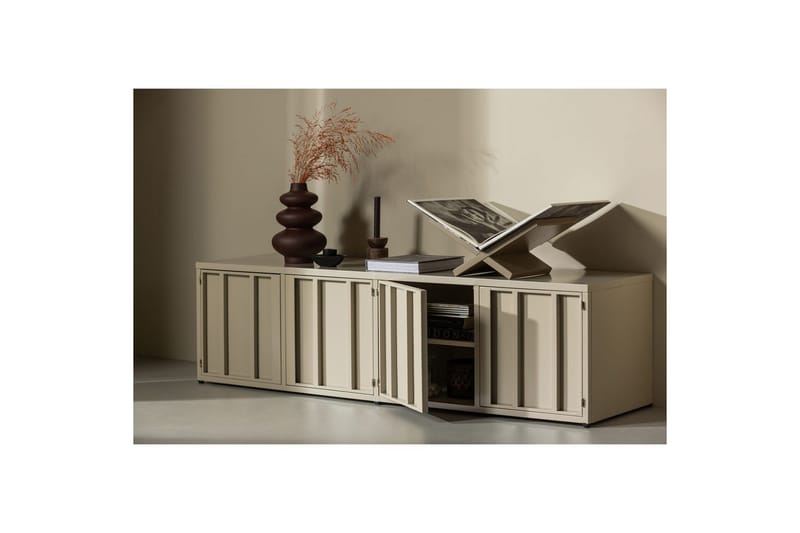 TV-bänk Level - Sand - Möbler - Tv möbel & mediamöbel - Mediastativ & väggfäste