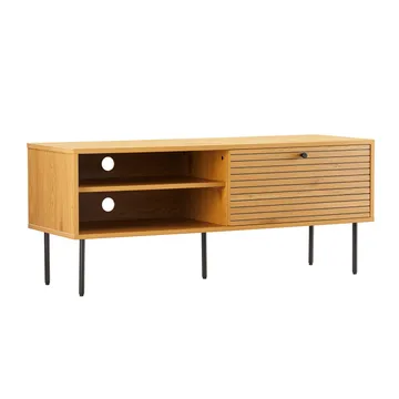 TV-bänk Line melamin 120x40x50 cm - ekbark - Möbler - Tv möbel & mediamöbel - TV bänk & mediabänk
