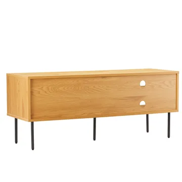 TV-bänk Line melamin 120x40x50 cm - ekbark - Möbler - Tv möbel & mediamöbel - TV bänk & mediabänk