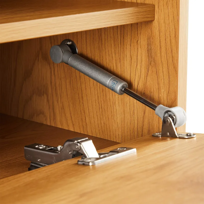 TV-bänk Line melamin 120x40x50 cm - ekbark - Möbler - Tv möbel & mediamöbel - TV bänk & mediabänk