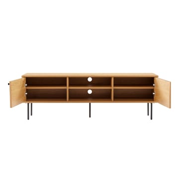 TV-bänk Line melamin 150x40x50 cm - ekbark - Möbler - Tv möbel & mediamöbel - TV bänk & mediabänk