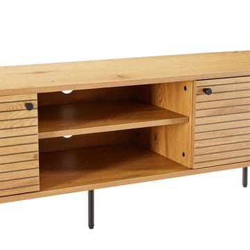 TV-bänk Line melamin 150x40x50 cm - ekbark - Möbler - Tv möbel & mediamöbel - TV bänk & mediabänk