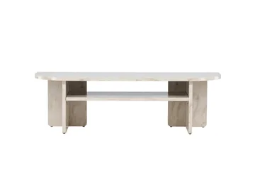Ålesund Travertin Tv-bänk 140x40 cm - Beige - Möbler - Tv möbel & mediamöbel - TV bänk & mediabänk