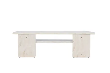 Ålesund Travertin Tv-bänk 140x40 cm - Beige - Möbler - Tv möbel & mediamöbel - TV bänk & mediabänk