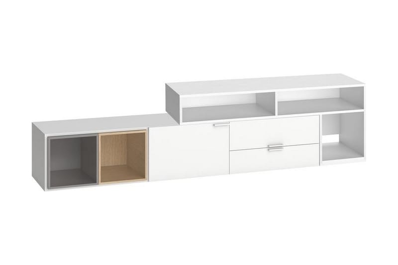 4You Mediabänk 187 cm Vit - VOX - Möbler - Tv möbel & mediamöbel - TV bänk & mediabänk