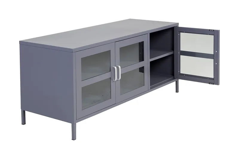 Acero Tv-bänk 120 cm - Ljusgrå - Möbler - Tv möbel & mediamöbel - TV bänk & mediabänk