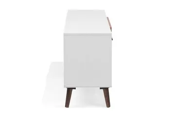 Alloa Tv-Bänk 40x180 cm - Vit - Möbler - Tv möbel & mediamöbel - TV bänk & mediabänk