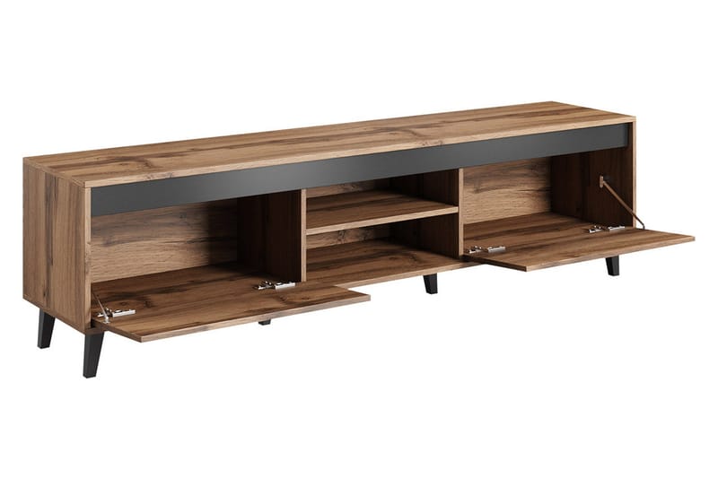 Amshyttan Tv-bänk 170 cm - Natur/Antracit - Möbler - Tv möbel & mediamöbel - TV bänk & mediabänk