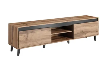 Amshyttan Tv-bänk 170 cm - Natur/Antracit - Möbler - Tv möbel & mediamöbel - TV bänk & mediabänk