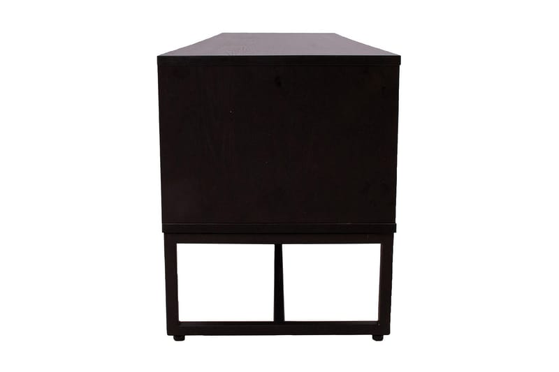 Amsterdam TV-nivå 160 cm Ek/Svart - Möbler - Tv möbel & mediamöbel - TV bänk & mediabänk