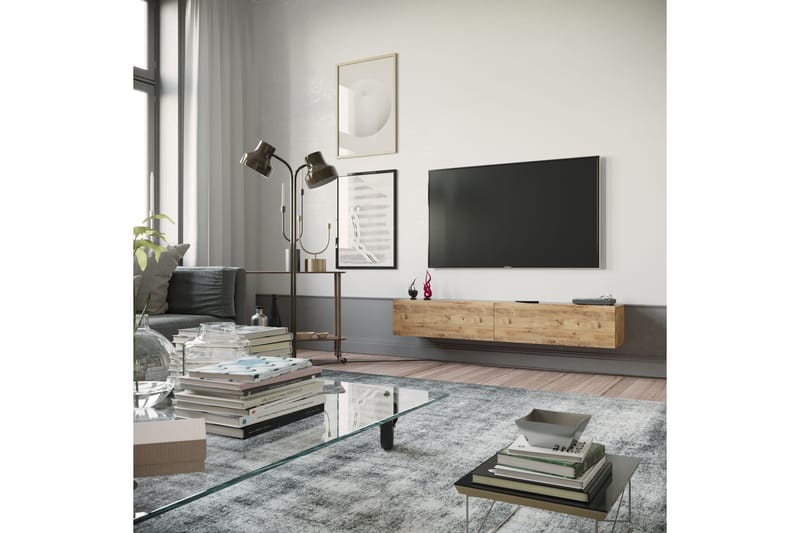 Anari Tv-bänk 180 cm - Natur - Möbler - Tv möbel & mediamöbel - TV bänk & mediabänk