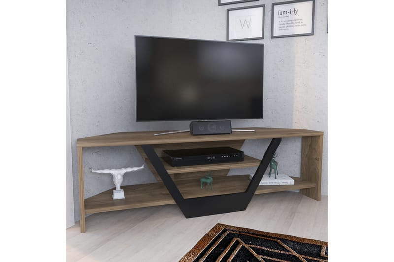 Andifli Tv-bänk 120x36,8 cm - Brun - Möbler - Tv möbel & mediamöbel - TV bänk & mediabänk