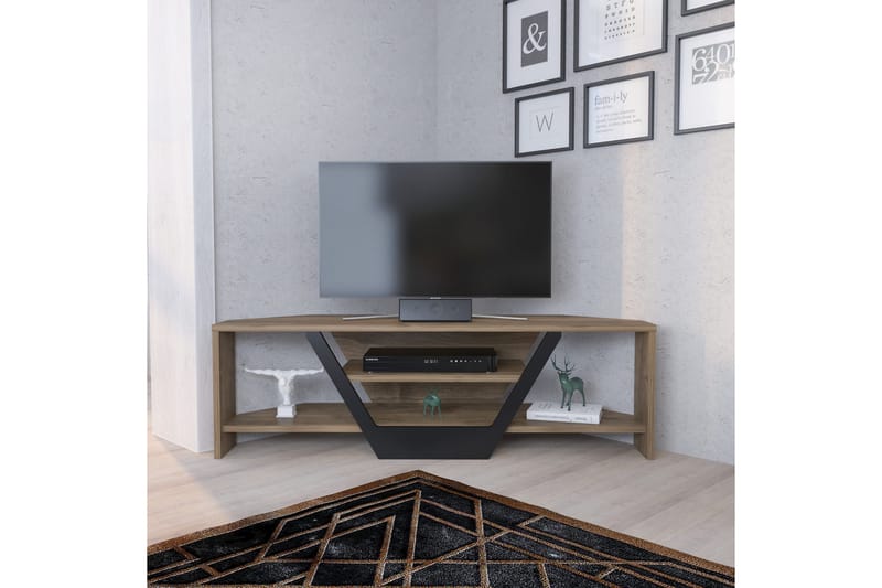 Andifli Tv-bänk 120x36,8 cm - Brun - Möbler - Tv möbel & mediamöbel - TV bänk & mediabänk