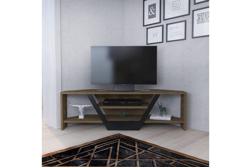Andifli Tv-bänk 120x36,8 cm - Brun - Möbler - Tv möbel & mediamöbel - TV bänk & mediabänk