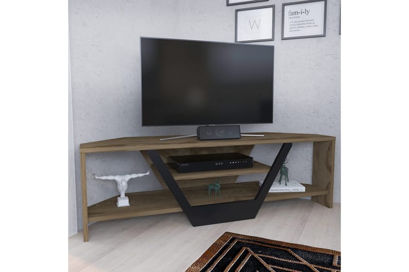 Andifli Tv-bänk 120x36,8 cm, Brun