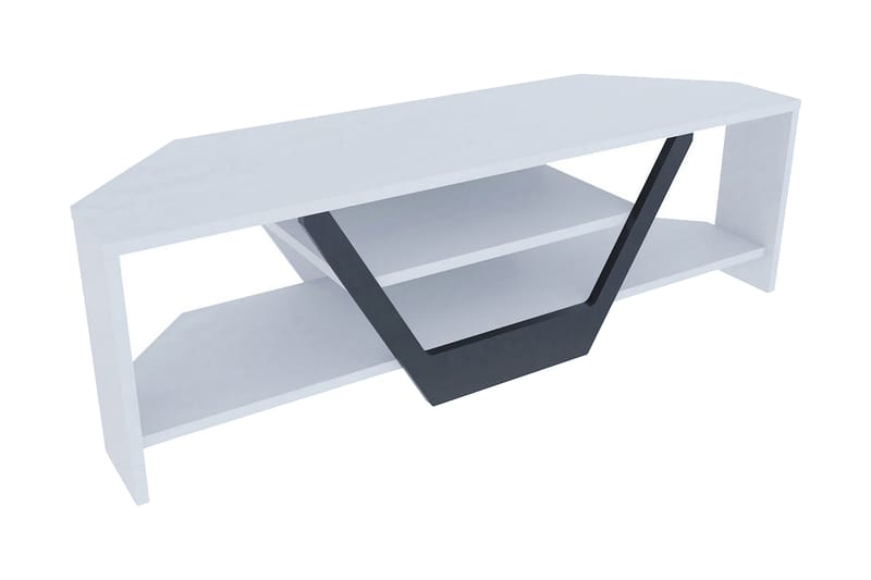 Andifli Tv-bänk 120x36,8 cm - Vit - Möbler - Tv möbel & mediamöbel - TV bänk & mediabänk