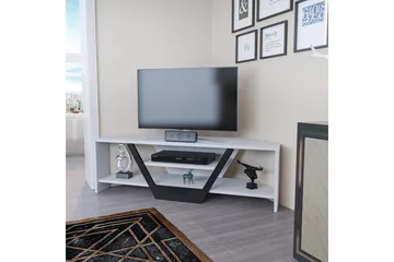 Andifli Tv-bänk 120x36,8 cm - Vit - Möbler - Tv möbel & mediamöbel - TV bänk & mediabänk