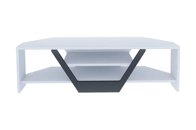 Andifli Tv-bänk 120x36,8 cm - Vit - Möbler - Tv möbel & mediamöbel - TV bänk & mediabänk