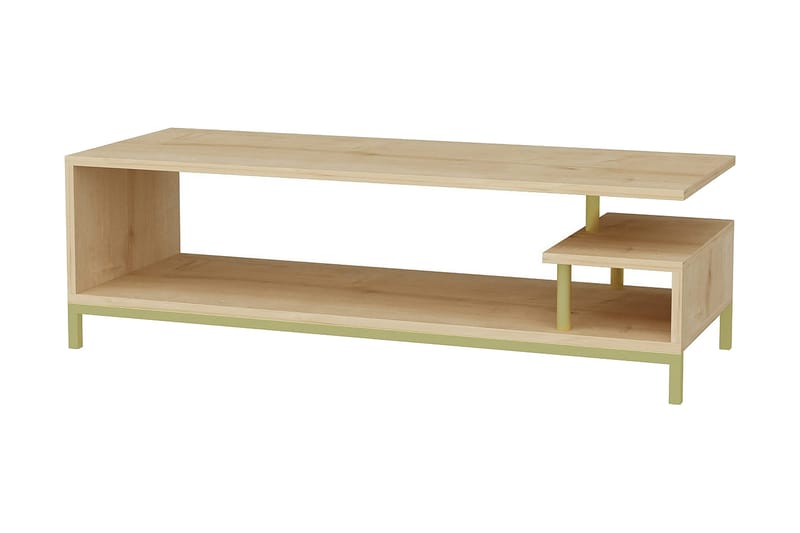 Andifli Tv-bänk 120x37,6 cm, Guld