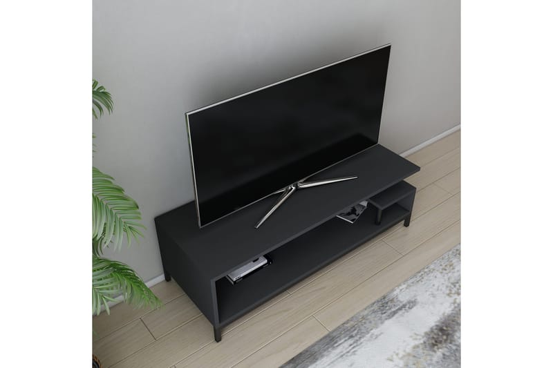 Andifli Tv-bänk 120x37,6 cm - Svart - Möbler - Tv möbel & mediamöbel - TV bänk & mediabänk