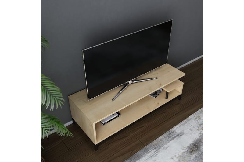 Andifli Tv-bänk 120x37,6 cm - Svart - Möbler - Tv möbel & mediamöbel - TV bänk & mediabänk