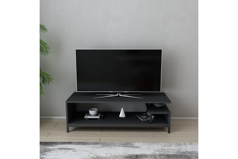 Andifli Tv-bänk 120x37,6 cm - Svart - TV bänk & mediabänk