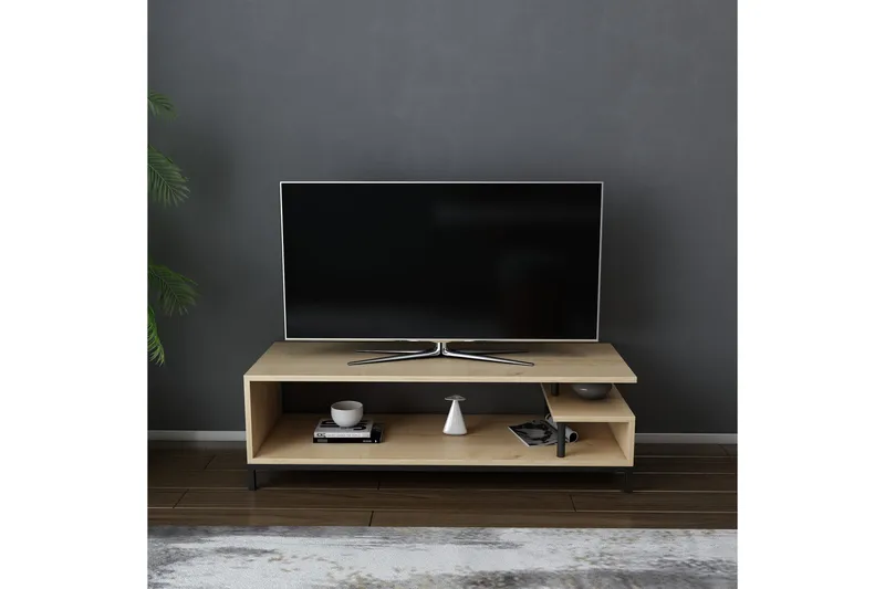 Andifli Tv-bänk 120x37,6 cm - Svart - Möbler - Tv möbel & mediamöbel - TV bänk & mediabänk