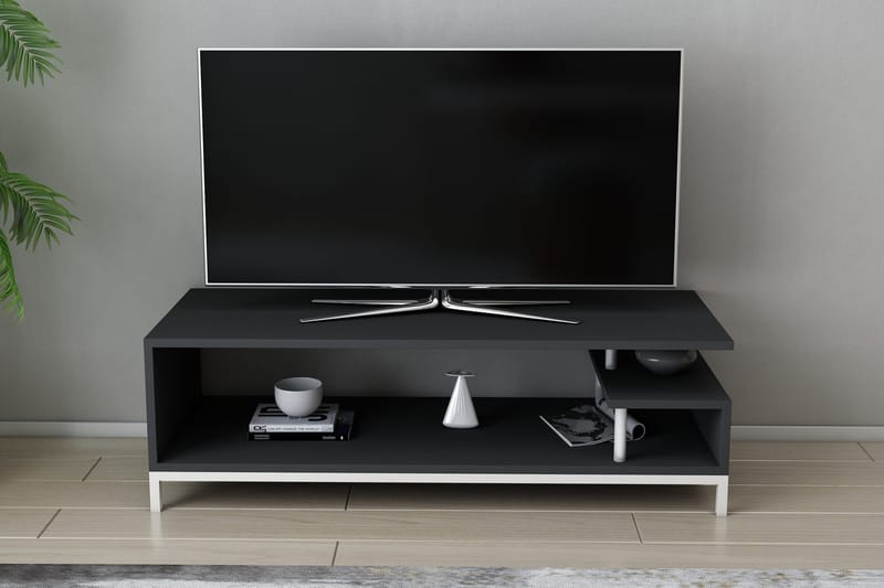 Andifli Tv-bänk 120x37,6 cm - Vit - Möbler - Tv möbel & mediamöbel - TV bänk & mediabänk