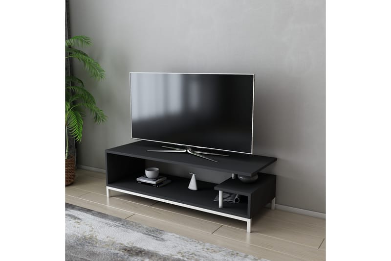 Andifli Tv-bänk 120x37,6 cm - Vit - Möbler - Tv möbel & mediamöbel - TV bänk & mediabänk