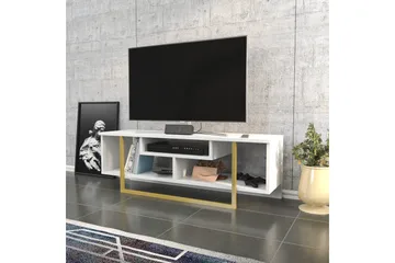 Andifli Tv-bänk 120x40,2 cm - Guld - Möbler - Tv möbel & mediamöbel - TV bänk & mediabänk