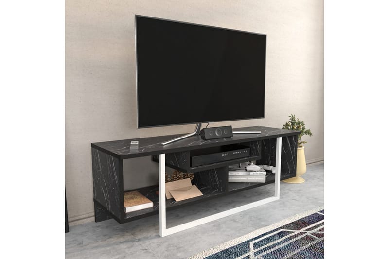 Andifli Tv-bänk 120x40,2 cm - Svart - Möbler - Tv möbel & mediamöbel - TV bänk & mediabänk