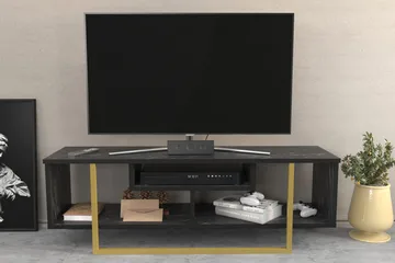Andifli Tv-bänk 120x40,2 cm - Svart - Möbler - Tv möbel & mediamöbel - TV bänk & mediabänk